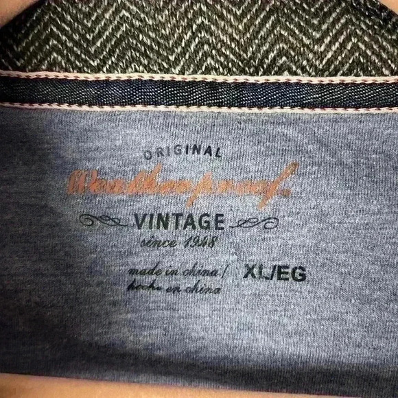 Weatherproof Vintage Pullover Fleece Lined Quarter Zip Size XL - Picture 3 of 12